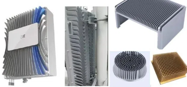 5G shell heatsink