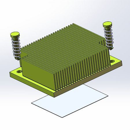 copper skived fin heatsink copper skived fin heatsink