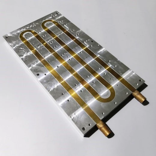Liquild cold plate with copper pipe-3 Liquild cold plate with copper pipe-3