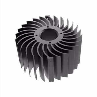 Aluminju Round LED Heat Sink Estrużjoni
