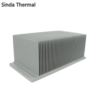 Aluminju Skived Fin Heat Sink Għal FPGA